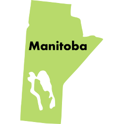 Image of Canada region Manitoba