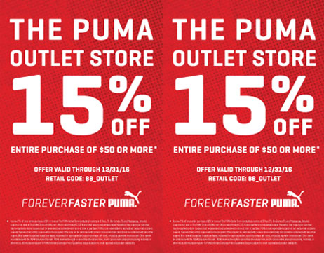 puma coupons in store 2018