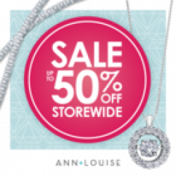 Coupon for: ANN-LOUISE JEWELLERS - EVERYTHING UP TO 50% OFF