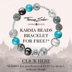 Coupon for: Metropolis at Metrotown - THOMAS SABO- Free Karma Beads Bracelet