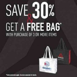 Coupon for: Toronto Premium Outlets - Back to School - Reebok Outlet