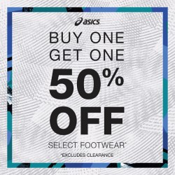 Coupon for: Fashion Outlets Niagara Falls - OFF Select Footwear at Asics