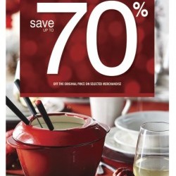 Coupon for:  Canada One Outlets - Stokes - The JOY of Holiday Entertaining