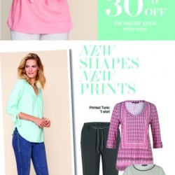 Coupon for: The Shops Morgan Crossing - Spring Staples: Tees, Blouses & Pants 30% off for a limited time!