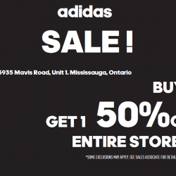 Coupon for: Heartland Town Centre - BUY ONE GET ONE 50% OFF ENTIRE ADIDAS STORE!!!