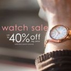 Coupon for: CF Pacific Centre - SALE UP TO 40% OFF SELECT WATCH BRANDS AT ANN-LOUISE JEWELLERS