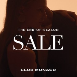 Coupon for: Halifax shopping centre - The End Of Season Sale at Club Monaco
