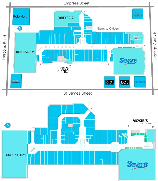 Polo Park Map Of Stores