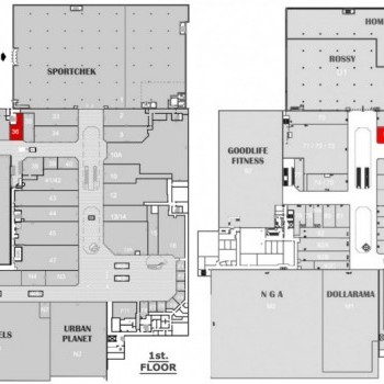 Link to The Village Shopping Centre outlet mall plan