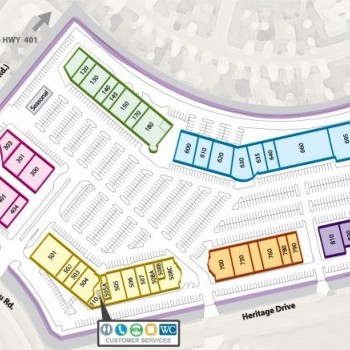 Link to Windsor Crossing Premium Outlets outlet mall plan